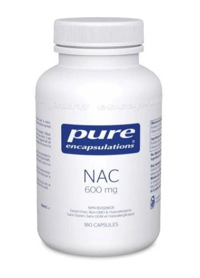 Pure Encapsulations NAC 600mg (180 vcaps)
