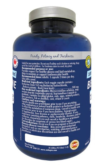Naka Platinum Berberine 1000mg (150 vcaps)