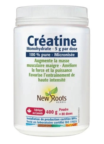 New Roots Pure Creatine Monohydrate (400g)