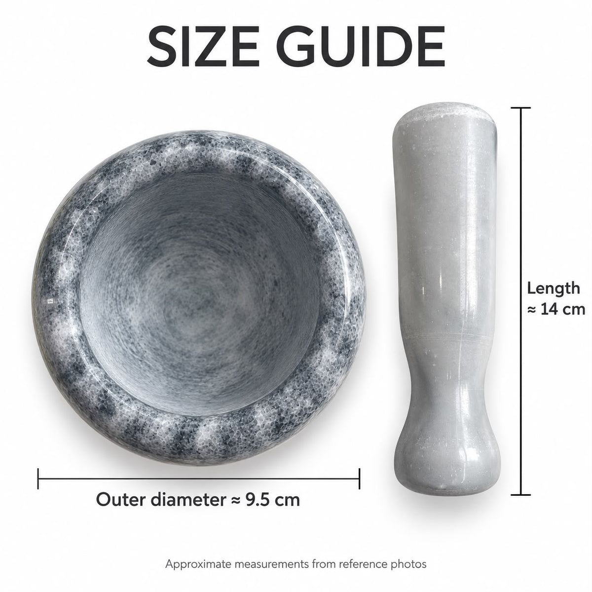 Stone Mortar & Pestle Set