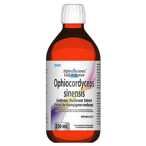 Alpha Science Laboratories Ophiocordyceps sinensis (Cordyceps Mushroom Extract)(250mL)