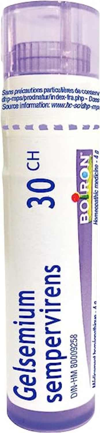 Boiron Gelsemium Sempervirens 30CH (80 Pellets / 1 tube)