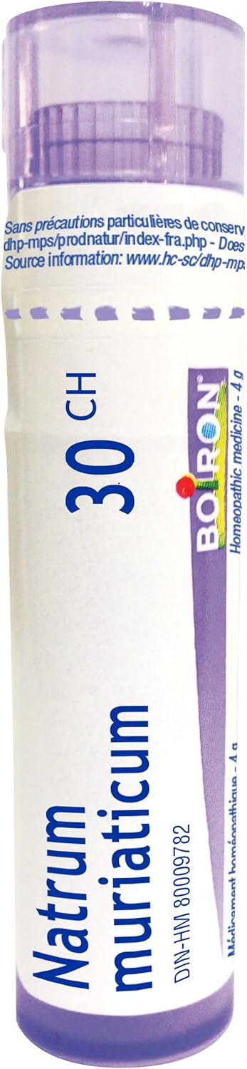Boiron Natrum Muriaticum 30CH (80 Pellets / 1 tube)