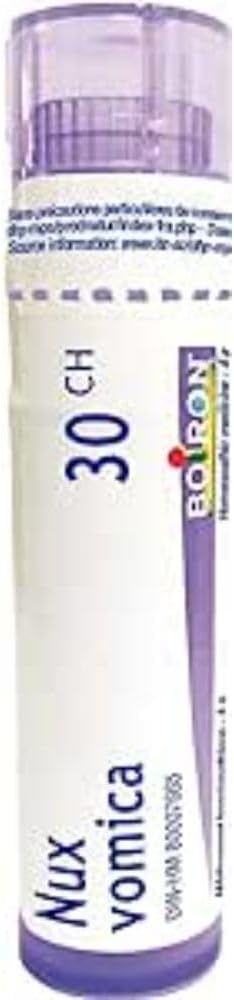 Boiron Nux Vomica 30CH (80 Pellets / 1 tube)