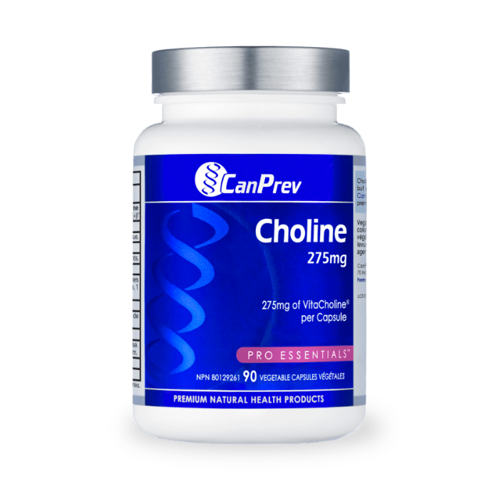 CanPrev Choline 275mg (90 vcaps)