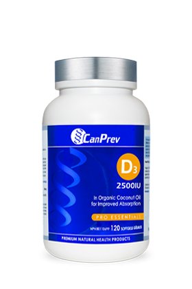 CanPrev D3 2500IU (120 Softgels)