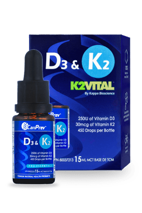 CanPrev D3 & K2 Drops (15ml)