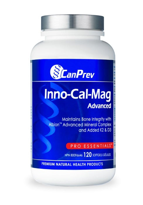 CanPrev Inno-Cal-Mag Advanced (120 Softgels) CanPrev Inno-Cal-Mag Advanced (120 Softgels)