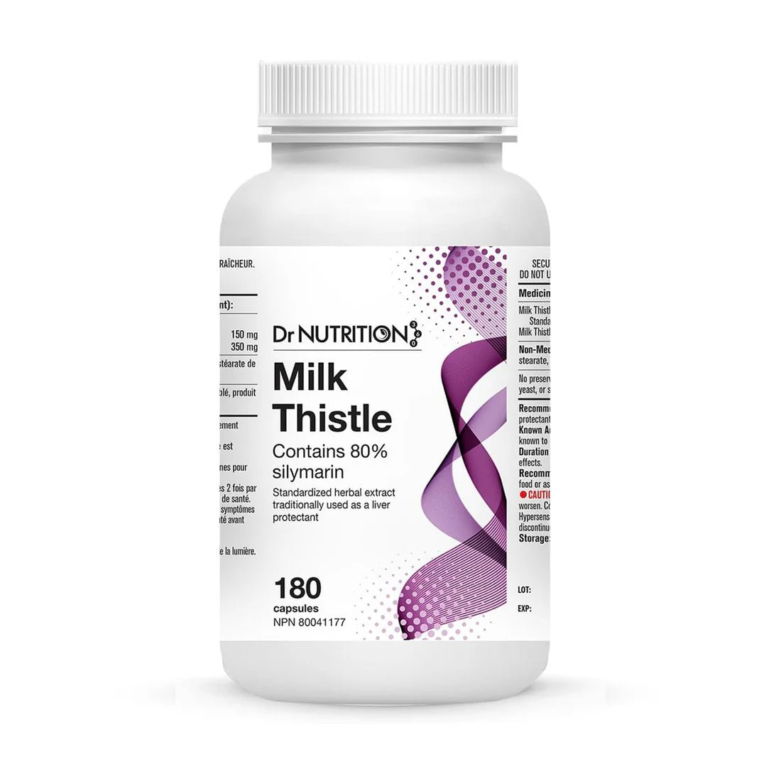 Dr Nutrition 360 Milk Thistle 500mg (180 Capsules)