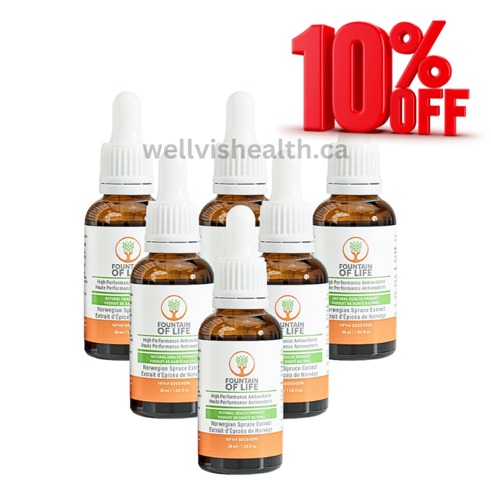 Fountain of Life drops Norwegian Spruce Extract (30 mL)