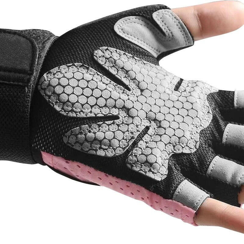 Gym Gloves with wrist wrap for workouts, weightlifting - 4 colors (S, M, L, XL)