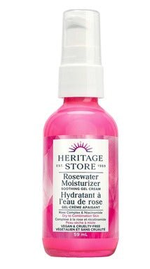 Heritage Products Rosewater Moisturizer Soothing Gel Cream (59mL)