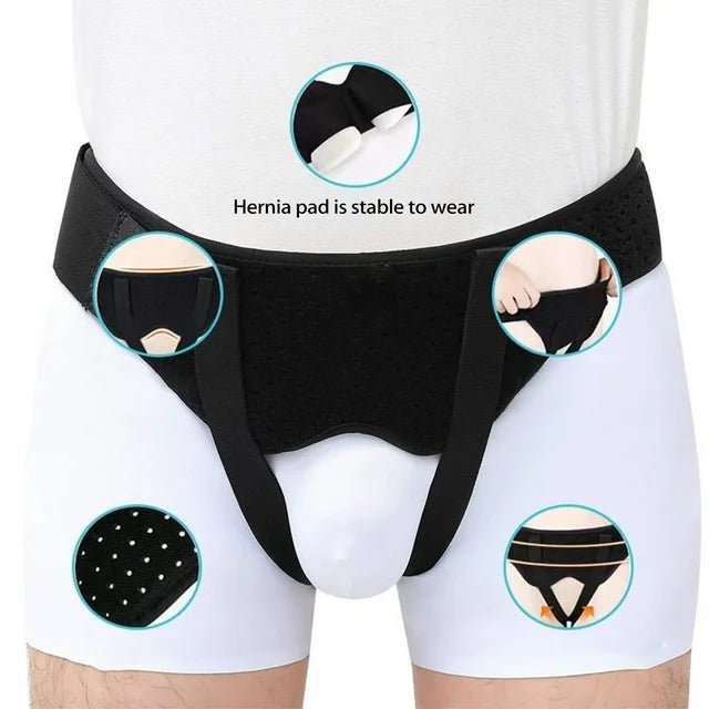 Inguinal Hernia Care Belt – Adjustable & Padded