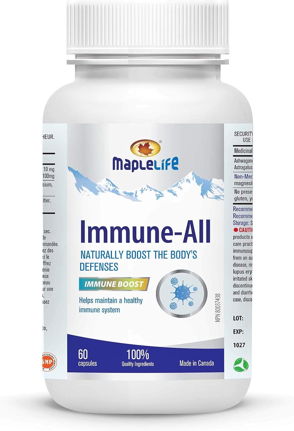 Maplelife Immune - All (60 Caps)