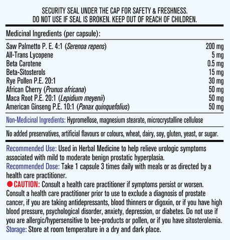 Maplelife Prostate One (100 Capsules)