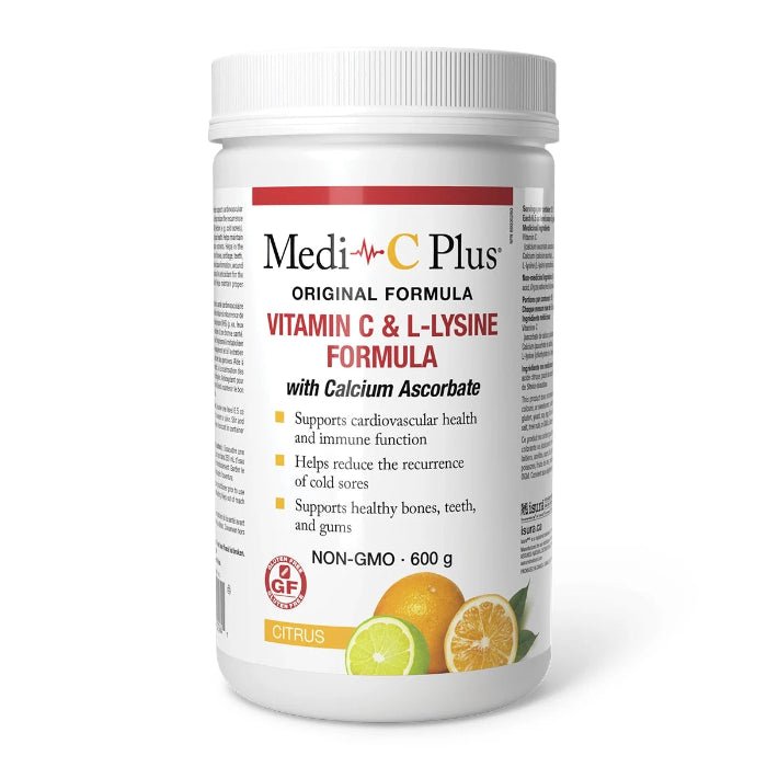 Medi - C Plus With Calcium Ascorbate Citrus (600g)