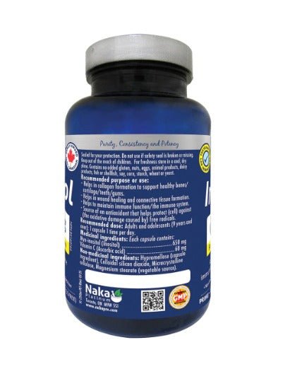 Naka Inositol 650 mg (120 Vcaps)