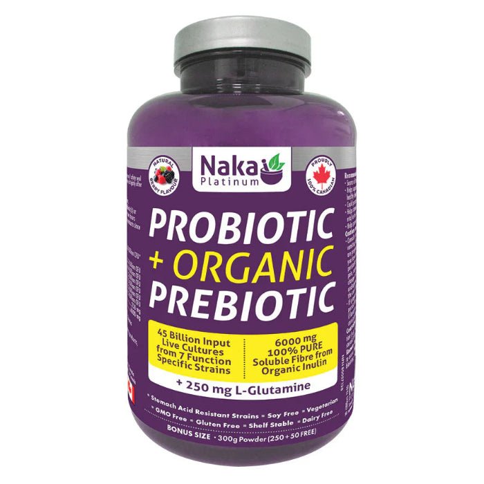 Naka Probiotic + Organic Prebiotic (300g Powder)