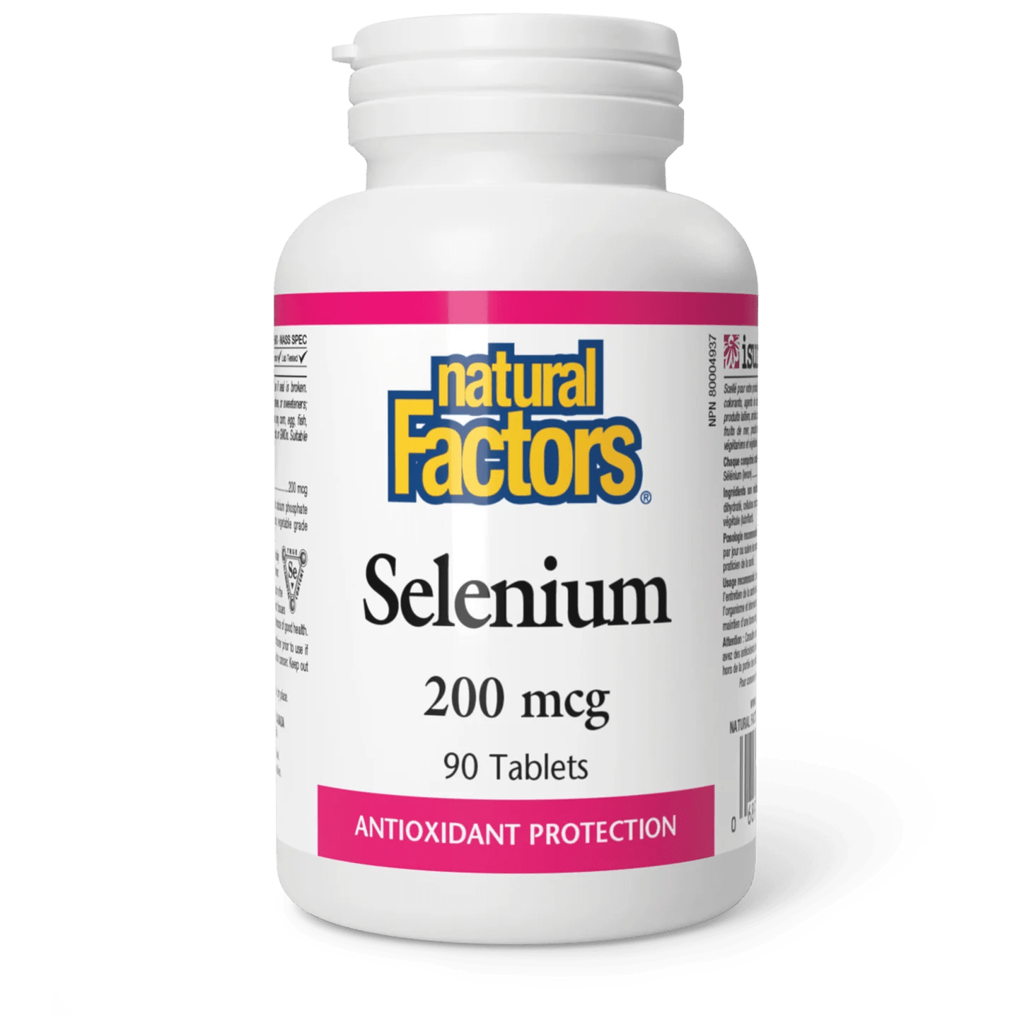 Natural Factors Selenium 200 mcg (90 Tablets)