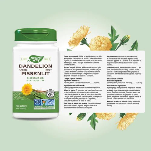 Nature's Way Dandelion Root (100 vcaps)