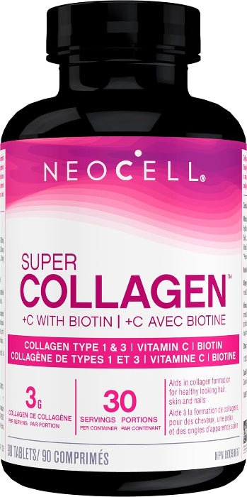 NeoCell Super Collagen +C with Biotin (90 tablets)