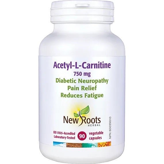 New Roots Acetyl - L - Carnitine (90 vcaps)