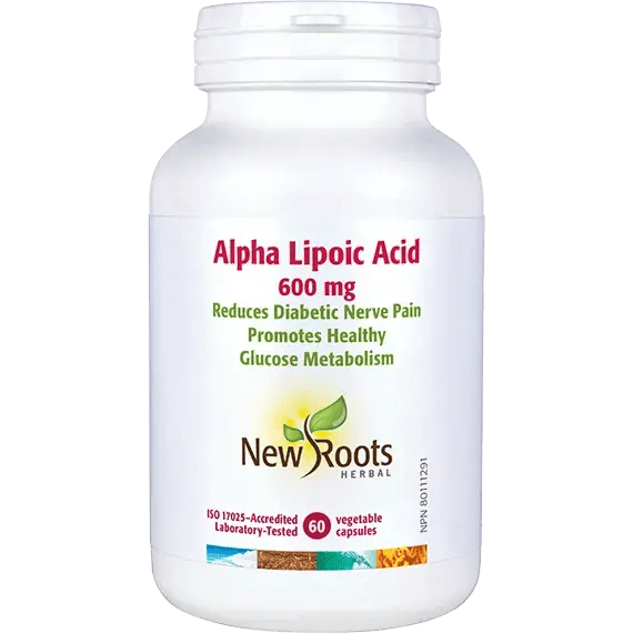New Roots Alpha Lipoic Acid 600 mg (60 caps)