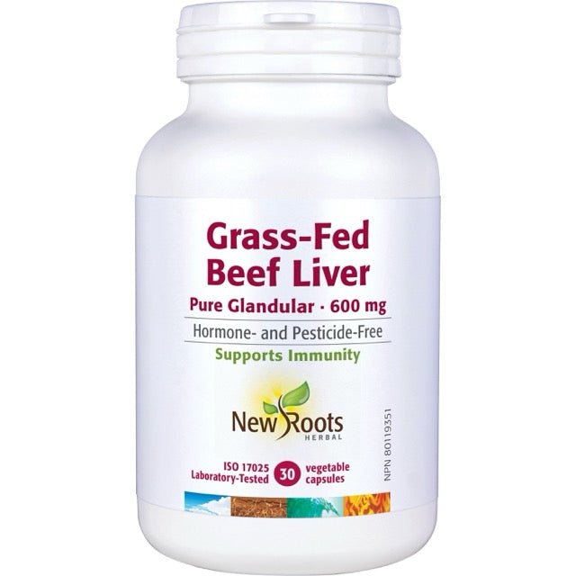 New Roots Grass - Fed Beef Liver (30 vcaps)