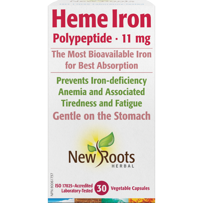 New Roots Heme Iron (30 vcaps)