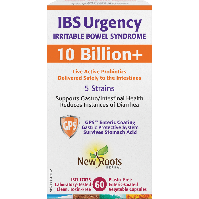 New roots IBS Urgency 10 Billion+ (60 caps)