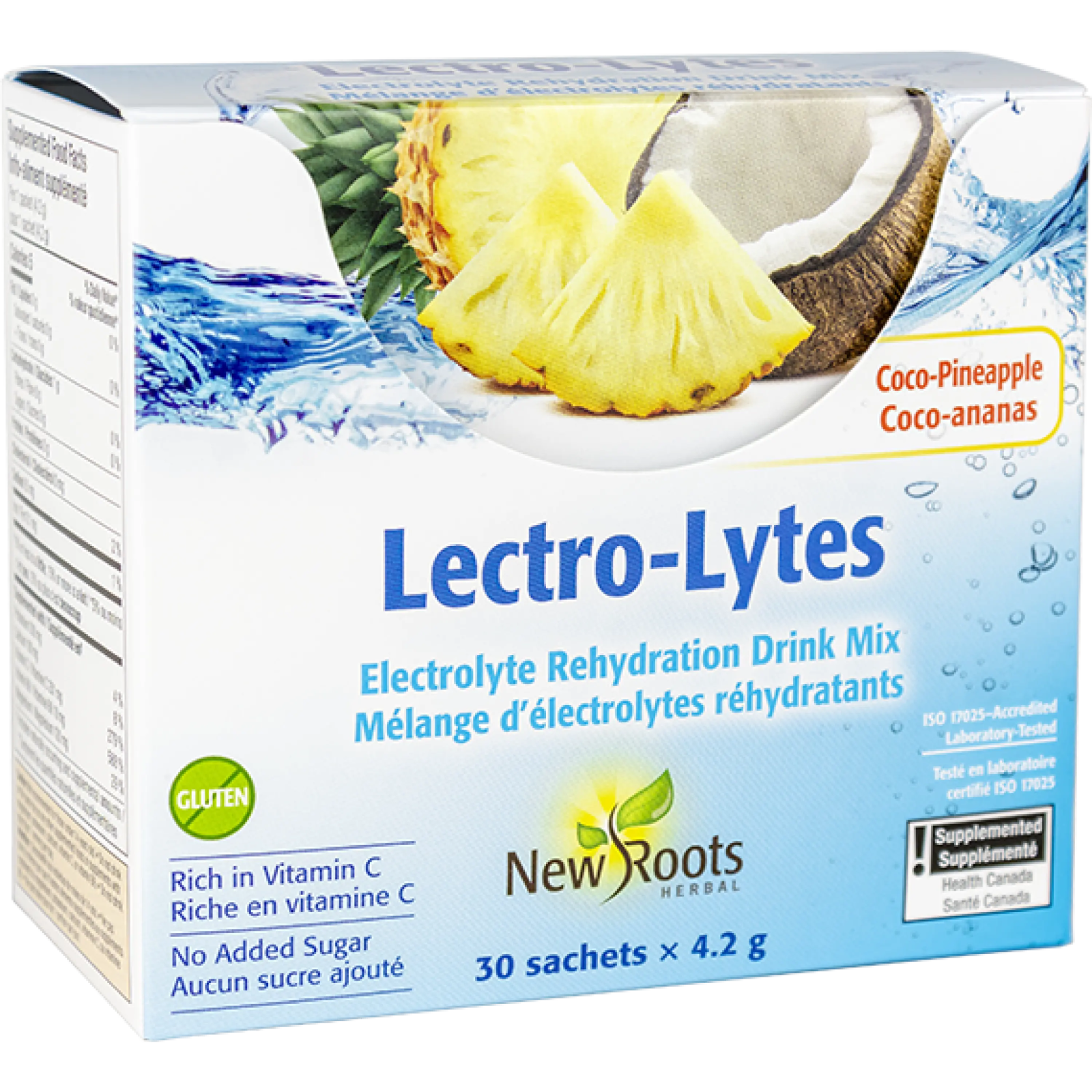 New Roots Lectro - Lytes Coco - pineapple (30 sachets)