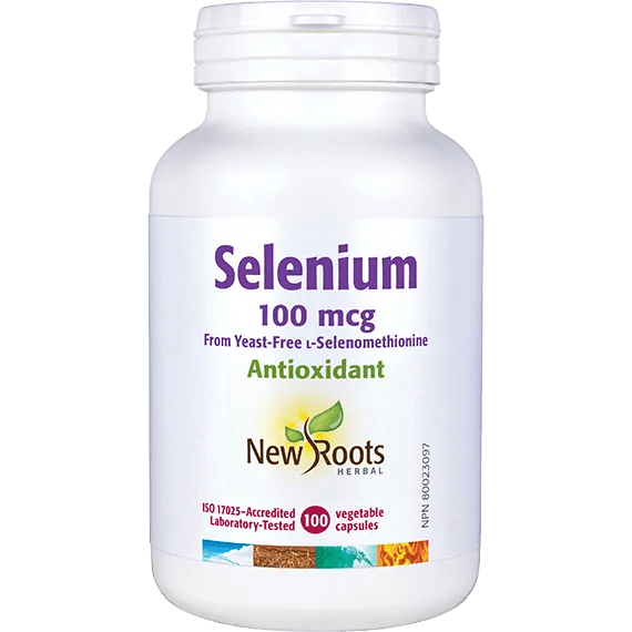 New Roots Selenium 100 mcg (100 vcaps)