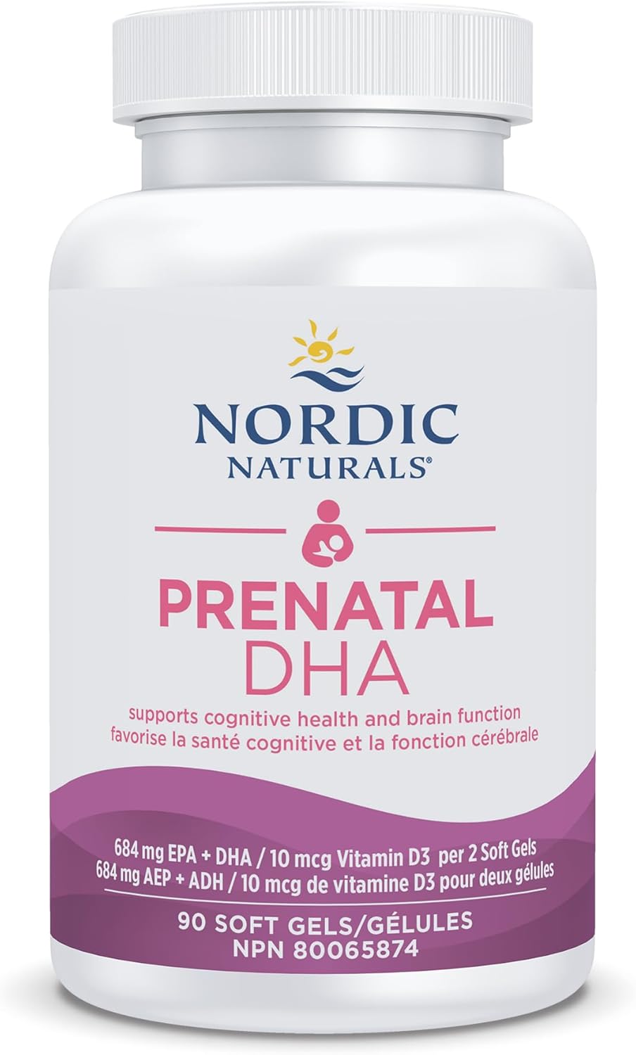Nordic Naturals Prenatal DHA (90 softgels)