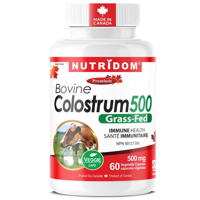 Nutridom Bovine Colostrum 500 mg (60 vcaps)