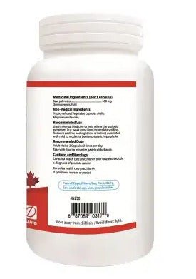 Nutridom Saw Palmetto Pure 500mg (120 caps)