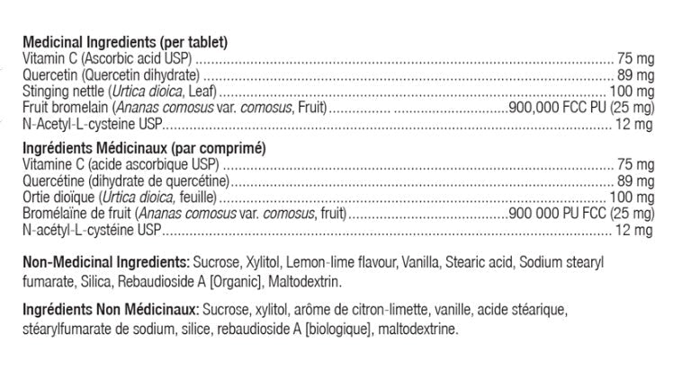 Ortho Molecular Products D - Hist Jr. (60 Chewable Tablets)