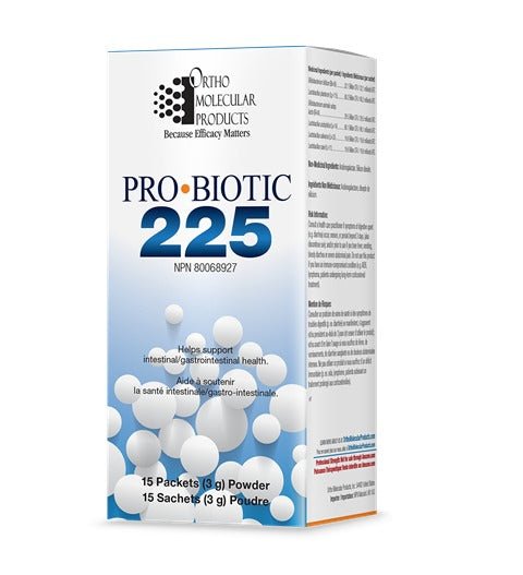 Ortho Molecular Products Probiotic 225 (15 Packets)