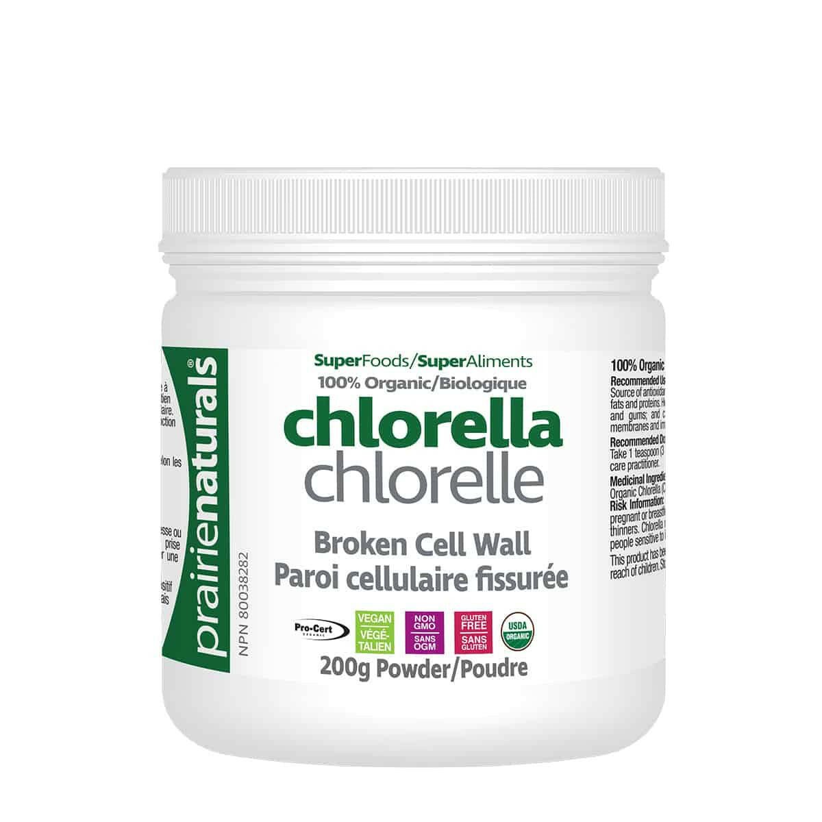 Prairie Naturals Organic Chlorella (200 g)