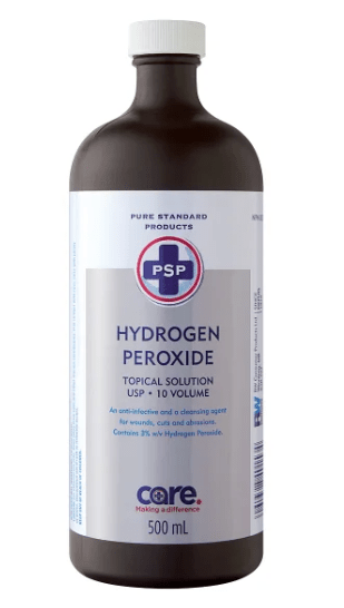 PSP Hydrogen Peroxide USP 3% (500 mL)