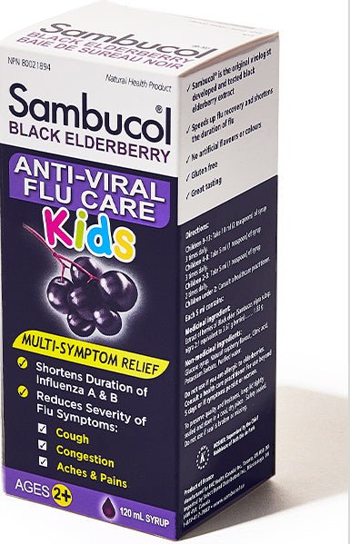 Sambucol Anti - Viral Flu Care Kids (120mL)
