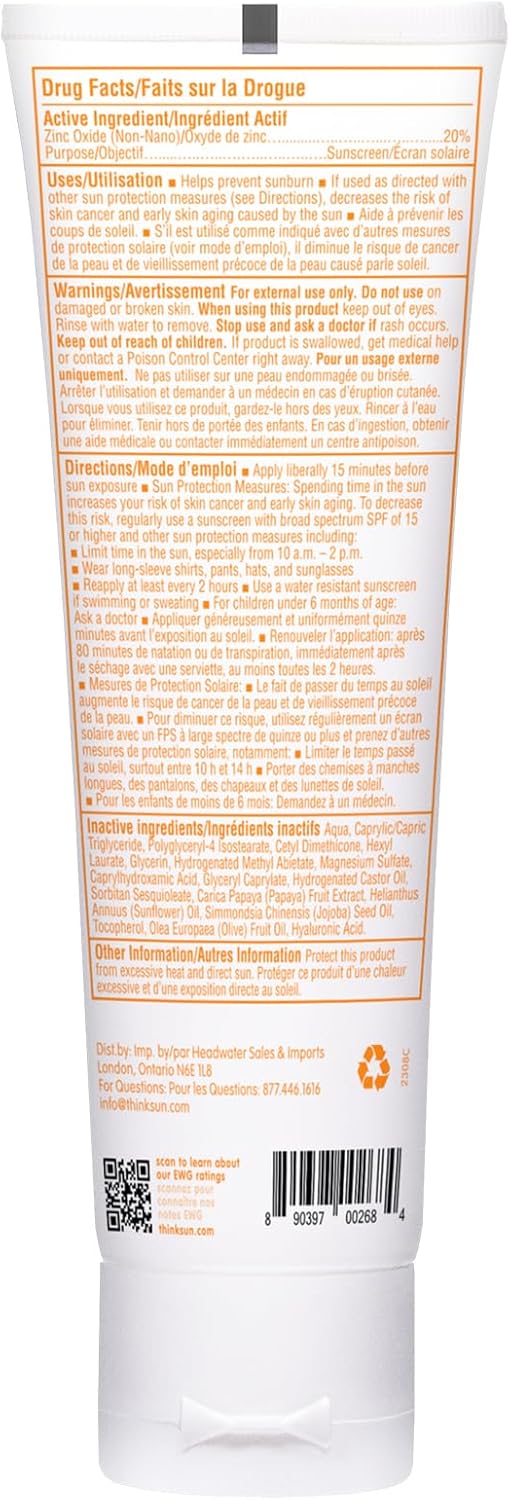 ThinkBaby Mineral Based Sunscreen Lotion SPF 50 (89 ml)