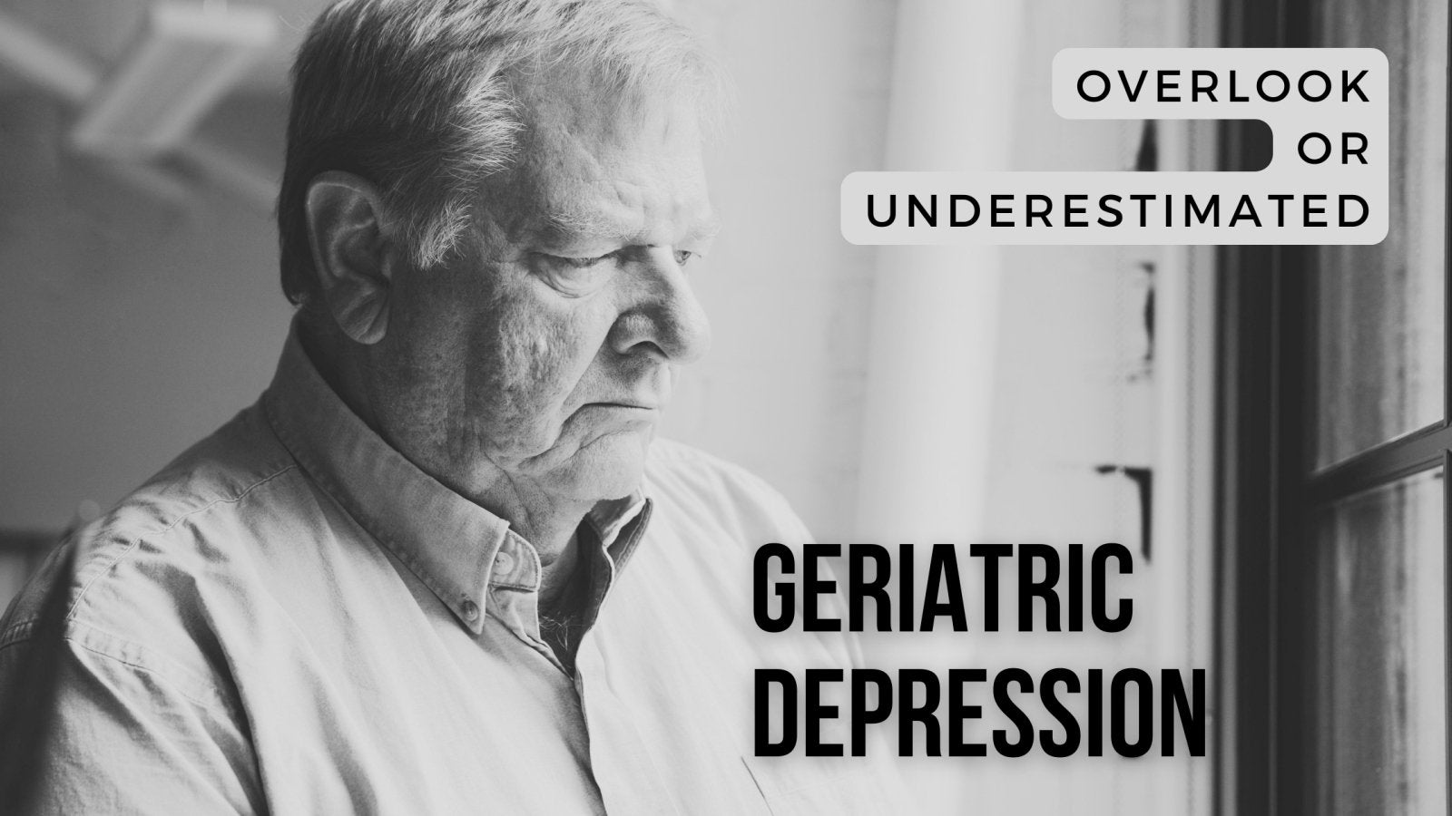 Is geriatric depression overlooked or underestimated? Unveiling the Silent Struggle - Wellvis Health Nutrition