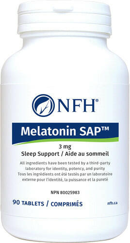NFH Melatonin SAP - 3mg (90 tablets)