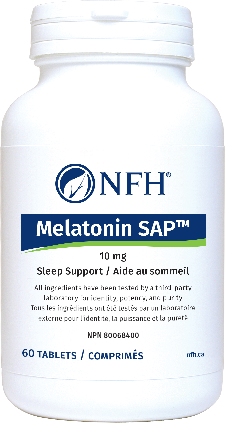 NFH Melatonin SAP - 10mg (60 tablets)