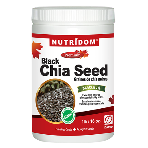 Nutridom Black Chia Seed (1lb)