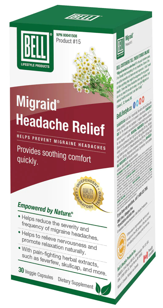 Bell Migraid® Headache Relief (30 vcaps)