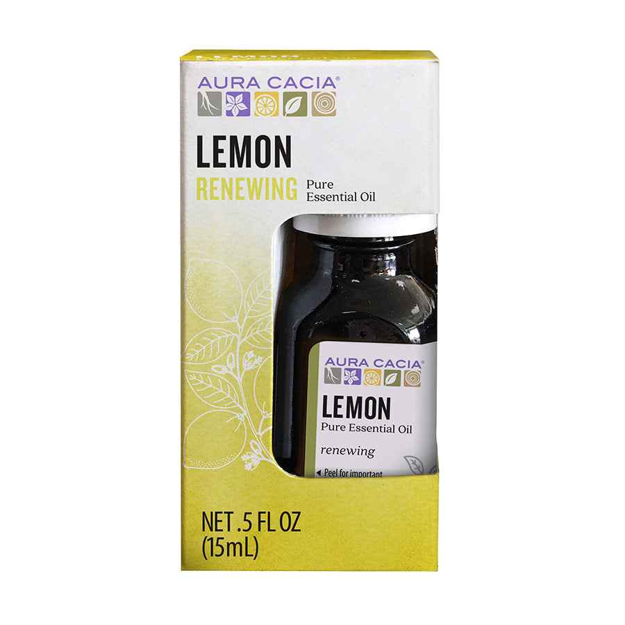 Aura Cacia Lemon essential oil (15 mL)