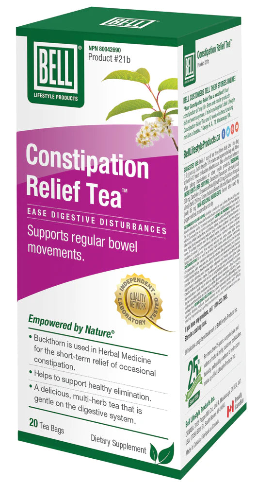 Bell Constipation Relief Tea (20 Tea Bags)
