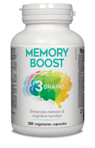 3 Brains Memory Boost (120vcaps)