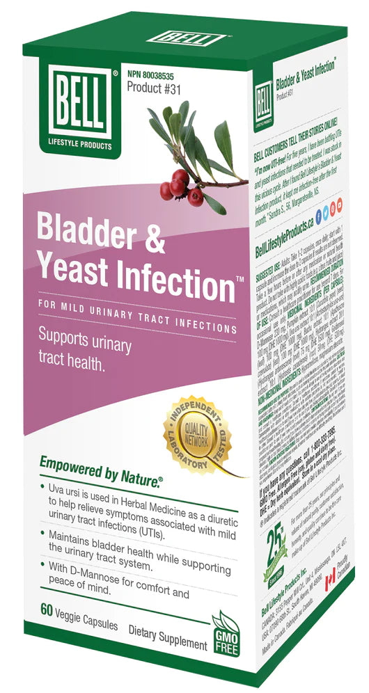 Bell Bladder & Yeast Infection (60 vcaps)